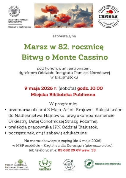 Marsz_82_Monte_Cassino_-_plakat